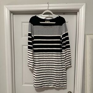 Banana Republic L Striped Dress